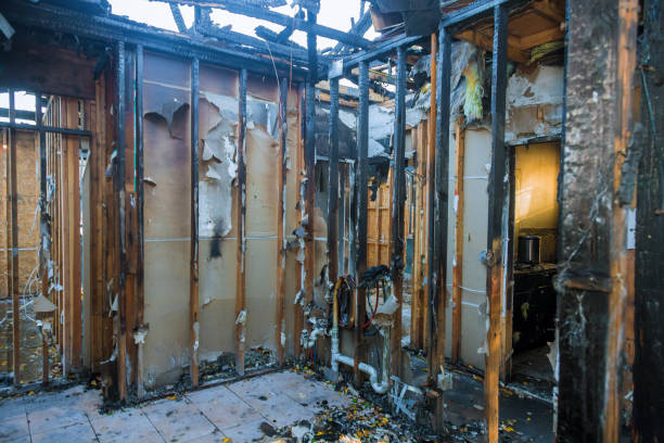 Professional Fire Damage Removal technician working in Fort George G Meade, MD